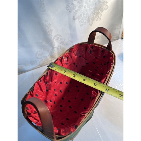 Handmade Basket Gerald E. Henn Workshops Mother's Day 1993 Special Collectors Ed - Picture 8 of 11